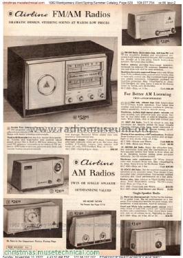 Airline GTM-1689A ; Montgomery Ward & Co (ID = 2836185) Radio