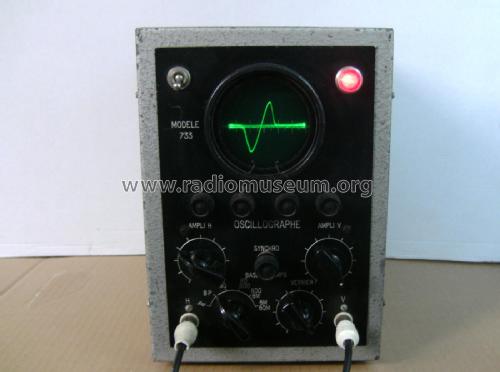 Oscillographe Labo 733; Mordant, H.,Radio (ID = 3009336) Equipment