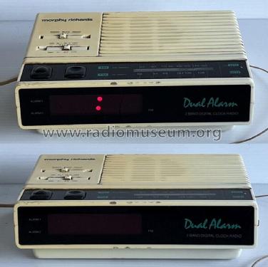 2 Band Digital Clock Radio CR 393; Morphy-Richards Ltd. (ID = 2915439) Radio