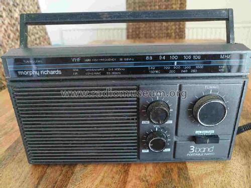 3 Band Portable Radio R150; Morphy-Richards Ltd. (ID = 2995210) Radio