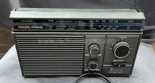 3 Band Portable Radio R150; Morphy-Richards Ltd. (ID = 2915312) Radio