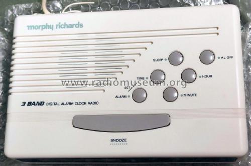 3 Band Digital Alarm Clock Radio CR310; Morphy-Richards Ltd. (ID = 2915432) Radio