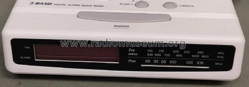 3 Band Digital Alarm Clock Radio CR310; Morphy-Richards Ltd. (ID = 2915433) Radio