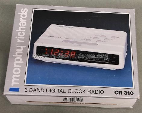 3 Band Digital Alarm Clock Radio CR310; Morphy-Richards Ltd. (ID = 2915436) Radio