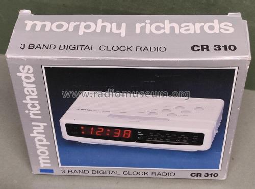 3 Band Digital Alarm Clock Radio CR310; Morphy-Richards Ltd. (ID = 2915438) Radio