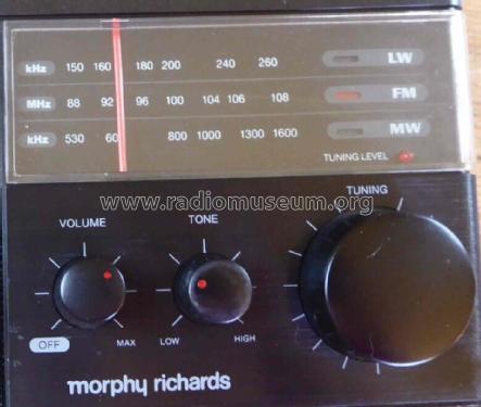 3 Band Portable Radio R190; Morphy-Richards Ltd. (ID = 2995204) Radio