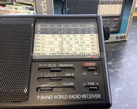 9 Band World Radio Receiver R192; Morphy-Richards Ltd. (ID = 2905221) Radio