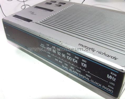 Dual Alarm Digital Clock Radio CR 339; Morphy-Richards Ltd. (ID = 2915336) Radio