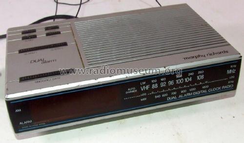 Dual Alarm Digital Clock Radio CR 339; Morphy-Richards Ltd. (ID = 2915337) Radio