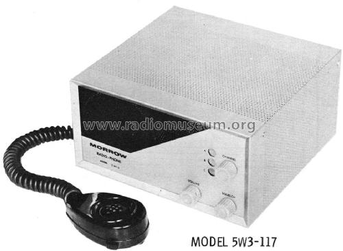 Radio-Phone 5W3-117; Morrow Radio Mfg. Co (ID = 531533) Citizen