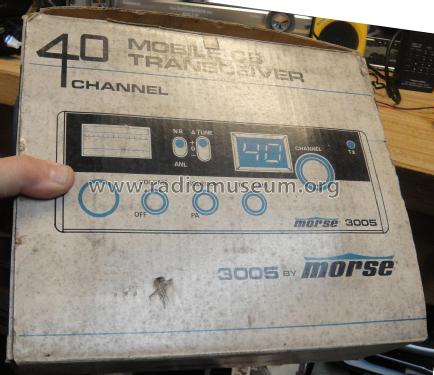 40 Channel Mobile CB Transceiver 3005; Morse Electro (ID = 1855152) Citizen