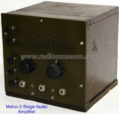 Melco 2-Stage Audio Amplifier ; Mortimer Radio Corp. (ID = 940298) Ampl/Mixer