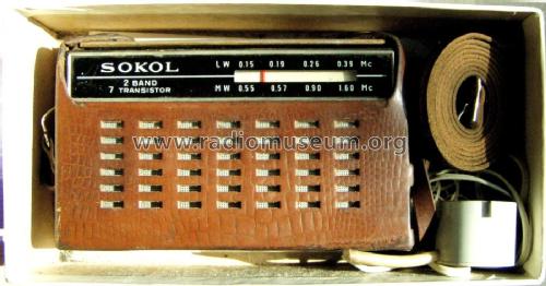 Sokol - Сокол 2 Band 7 Transistor; Moscow TEMP Radio (ID = 3006235) Radio