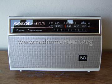 Sokol - Сокол 403; Moscow TEMP Radio (ID = 137063) Radio
