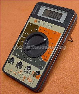 Digital Multimeter MIC-7S; MIC, Meter (ID = 1618240) Ausrüstung