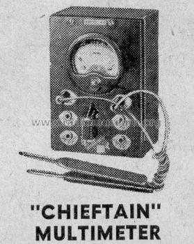 Chieftain Multimeter ; Motor Spares Ltd., (ID = 2070857) Equipment