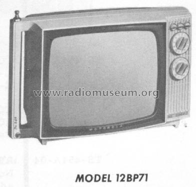 12BP71AY-1 Ch= WTS-454; Motorola Inc. ex (ID = 1499102) Television