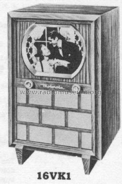 16VK1B Ch= TS-52; Motorola Inc. ex (ID = 1476548) Televisión