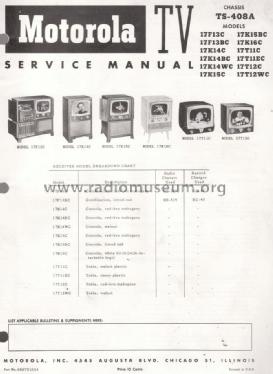 17T12 Ch= TS-395A; Motorola Inc. ex (ID = 1796965) Television