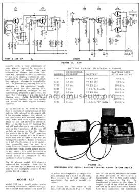 1961 Motorola Transistor Portable Radio Line ; Motorola Inc. ex (ID = 1167903) Paper