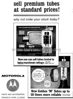 1961 Motorola Transistor Portable Radio Line ; Motorola Inc. ex (ID = 1167907) Paper