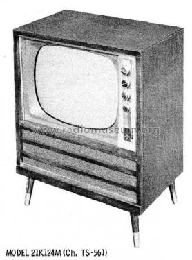 21K124M Ch= TS-561; Motorola Inc. ex (ID = 615995) Télévision