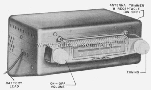 401 ; Motorola Inc. ex (ID = 1083245) Car Radio