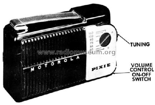 45P1 Pixie Ch= HS-479; Motorola Inc. ex (ID = 515571) Radio