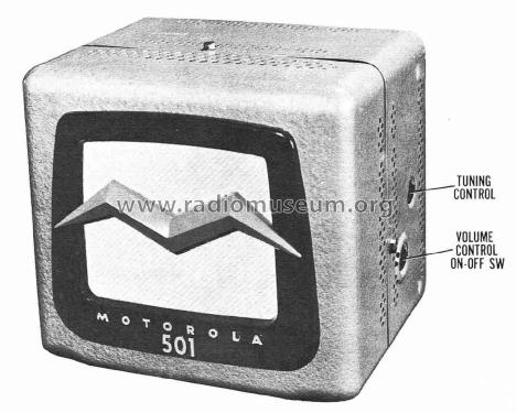 501A; Motorola Inc. ex (ID = 2965508) Car Radio