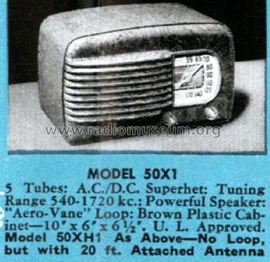 50X1 ; Motorola Inc. ex (ID = 1423150) Radio