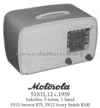 51X11 ; Motorola Inc. ex (ID = 1447576) Radio