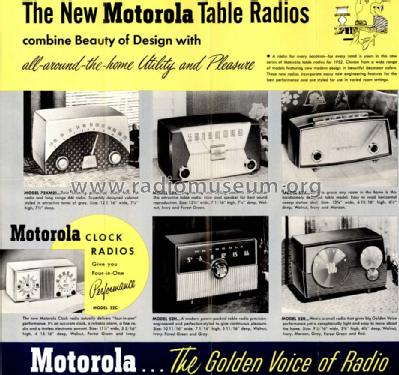 52C1 Ch= HS-309; Motorola Inc. ex (ID = 1435794) Radio