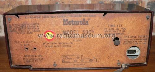 53C6 Ch= HS-338; Motorola Inc. ex (ID = 2790184) Radio