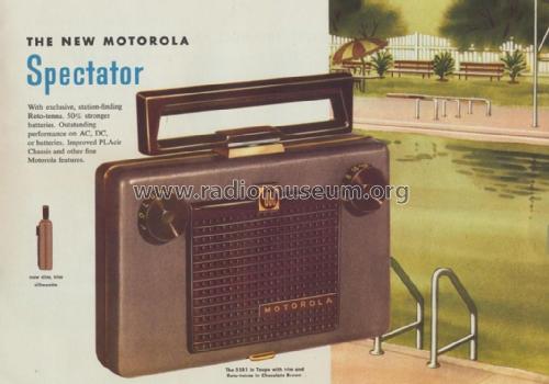 55B1 'Spectator' Ch= HS-486; Motorola Inc. ex (ID = 3108797) Radio