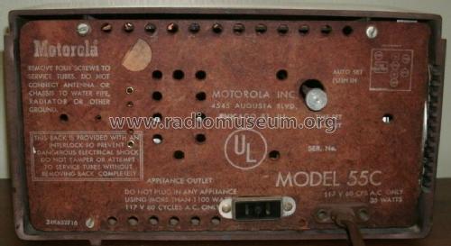 55C1 Ch=HS-456; Motorola Inc. ex (ID = 1750685) Radio