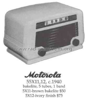 55X12 Ch= HS-1; Motorola Inc. ex (ID = 1454932) Radio