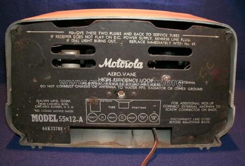 55X12A Ch=HS-50; Motorola Inc. ex (ID = 1026326) Radio