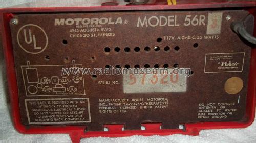 56R3 Ch= HS-487; Motorola Inc. ex (ID = 1218580) Radio