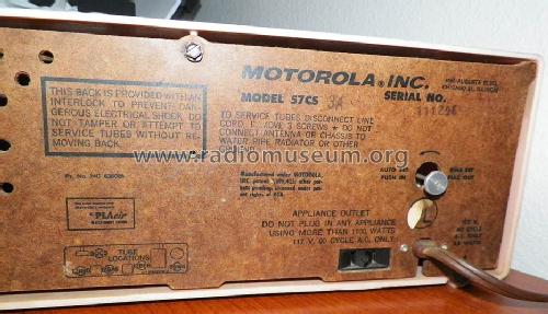 57CS3A Ch= HS-566; Motorola Inc. ex (ID = 1290173) Radio