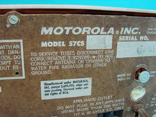 57CS3A Ch= HS-566; Motorola Inc. ex (ID = 1453660) Radio