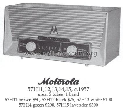 57H11 ; Motorola Inc. ex (ID = 1455490) Radio
