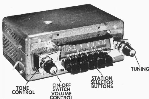 595-12 ; Motorola Inc. ex (ID = 235619) Car Radio