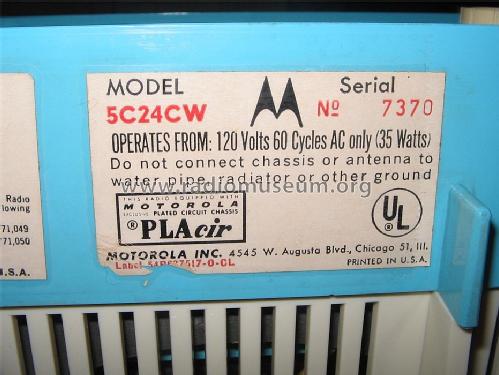 5C24CW ; Motorola Inc. ex (ID = 1310413) Radio