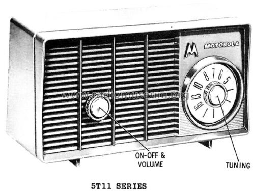 5T11W Ch= HS-652; Motorola Inc. ex (ID = 1143322) Radio