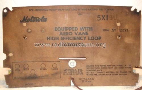 5X13U Ch= HS-243; Motorola Inc. ex (ID = 395302) Radio