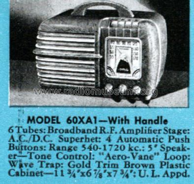 60XA1 ; Motorola Inc. ex (ID = 1423240) Radio