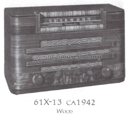 61X13 ; Motorola Inc. ex (ID = 1526586) Radio