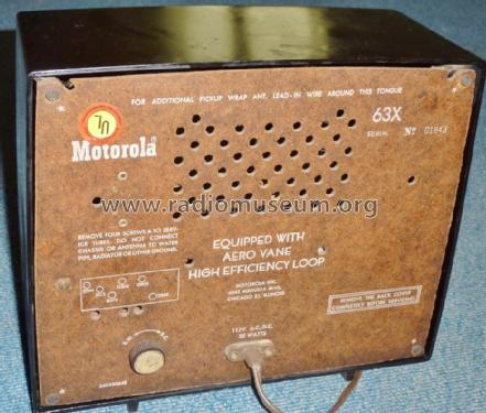 63X21 Ch= HS-385; Motorola Inc. ex (ID = 1852291) Radio