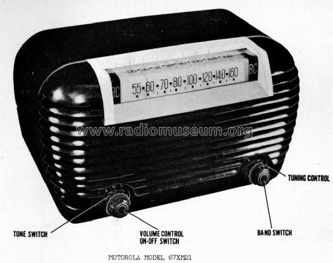 67XM21 Ch= HS-64; Motorola Inc. ex (ID = 941972) Radio