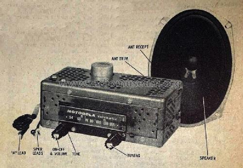 6M-12 ; Motorola Inc. ex (ID = 2840537) Car Radio